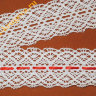 Кружево хлопковое плетеное ХП3,5-02 (шир.3,5см)(1метр)     