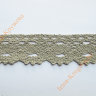 Кружево хлопковое плетеное Х2,5-03 (шир.2,5 см)(1метр)              