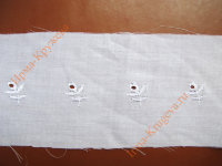 Шитьё-ткань белое шир.10см (14,3 метра)  