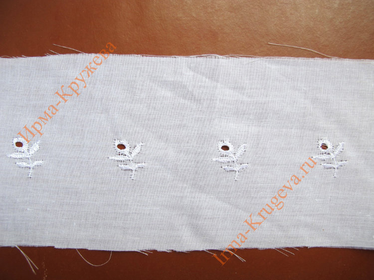 Шитьё-ткань белое шир.10см (14,3 метра)  
