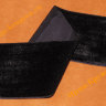 Лента бархатная черная 50мм (1 метр) 