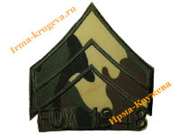 Термоаппликация "FOX 1948 защитная" 9х9см
