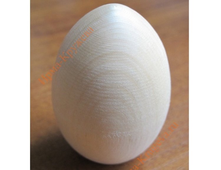 Яйцо деревянное 8см
